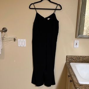 Anthropology women’s essential slim sleeveless jumpsuit romper